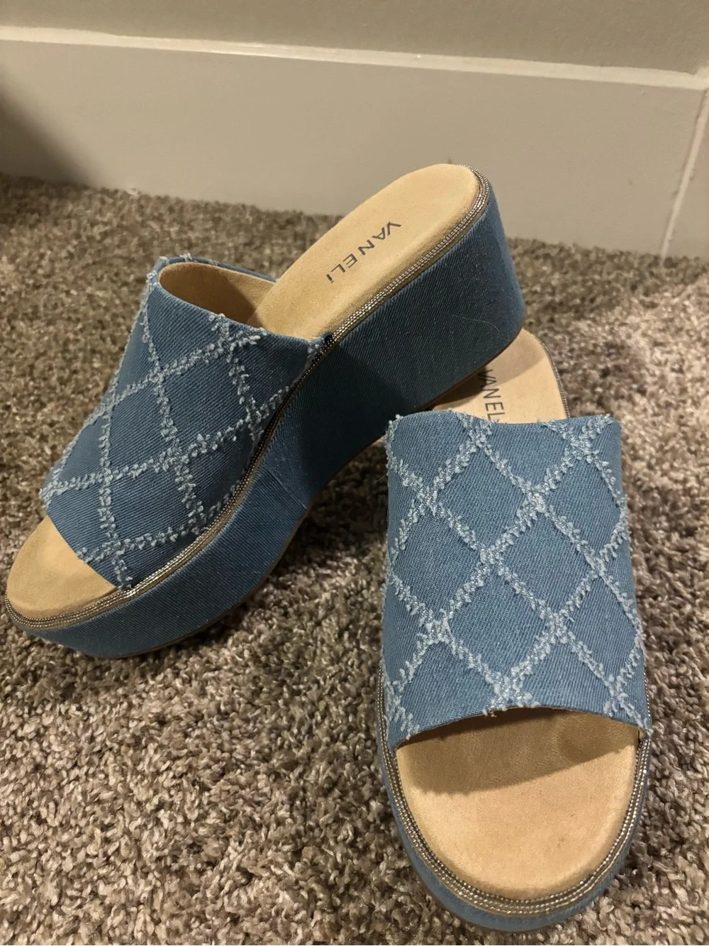 Denim platforms